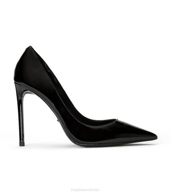 Stöckelschuhe| de Tony Bianco Frauen Anja Heels schwarzes Lackleder 4624102